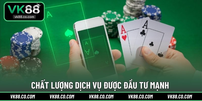 Chất lượng dịch vụ luôn tập trung đầu tư mạnh 