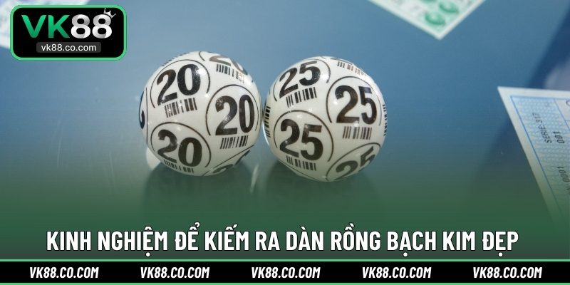 Kinh nghiệm để kiếm ra dàn rồng bạch kim đẹp 