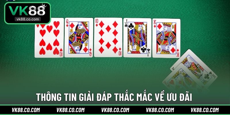 Thông tin giải đáp thắc mắc về ưu đãi 
